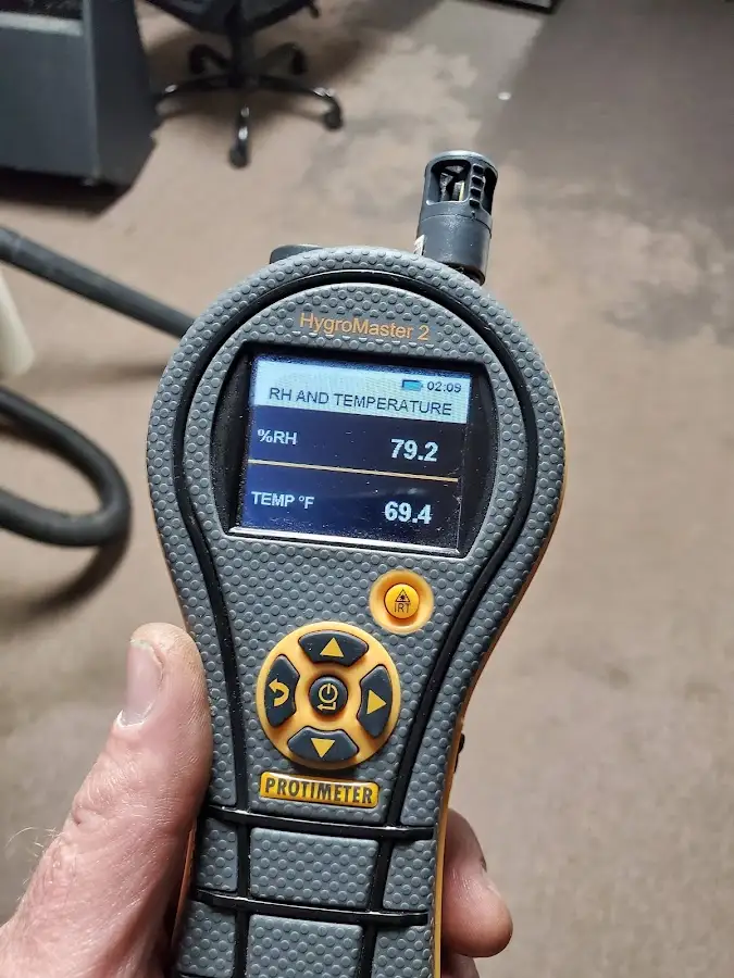 Moisture meter humidity assessment for Fire & Smoke Damage Restoration in Chambersburg